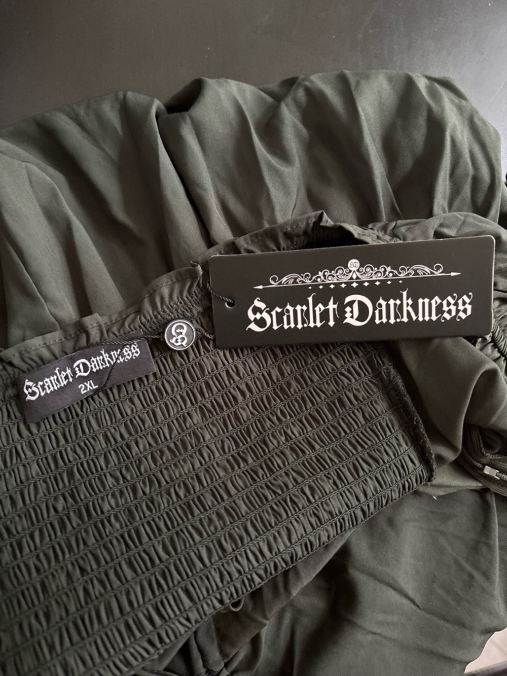 NWT Scarlet Darkness Renaissance Faire Victorian Medieval Dress - Picture 6 of 11